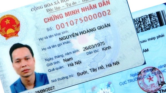 Sử dụng mẫu CMND mới: Cần hướng dẫn cụ thể hơn |  Báo điện tử An ninh Thủ đô