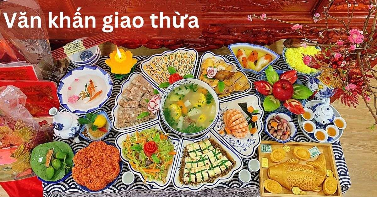 Bài cúng giao thừa tất niên Giáp Thìn 2024 đầy đủ cho Gia Tiên