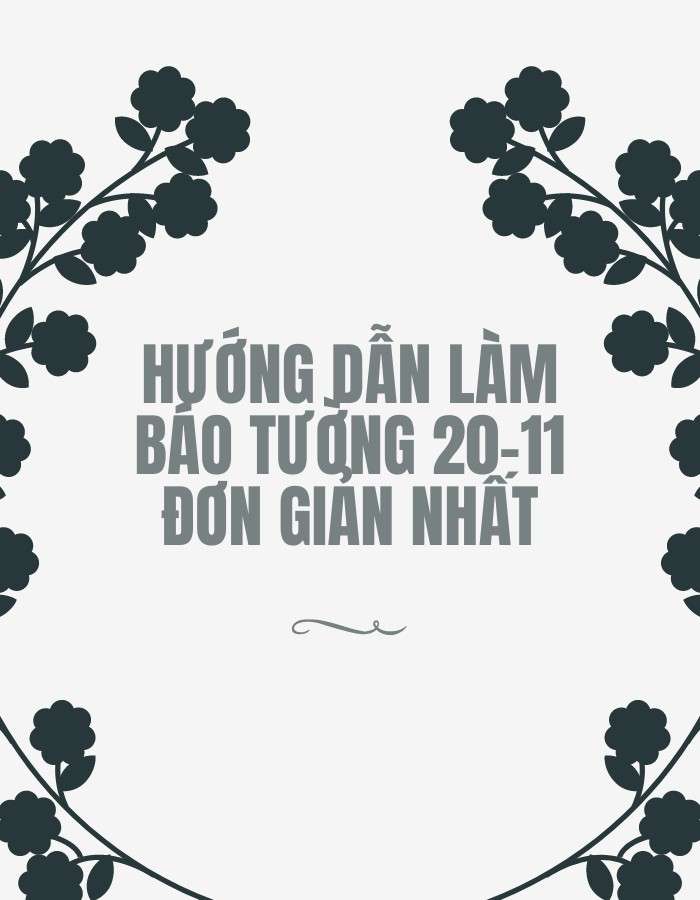 Hướng dẫn sản xuất poster 11-20 đơn giản nhất