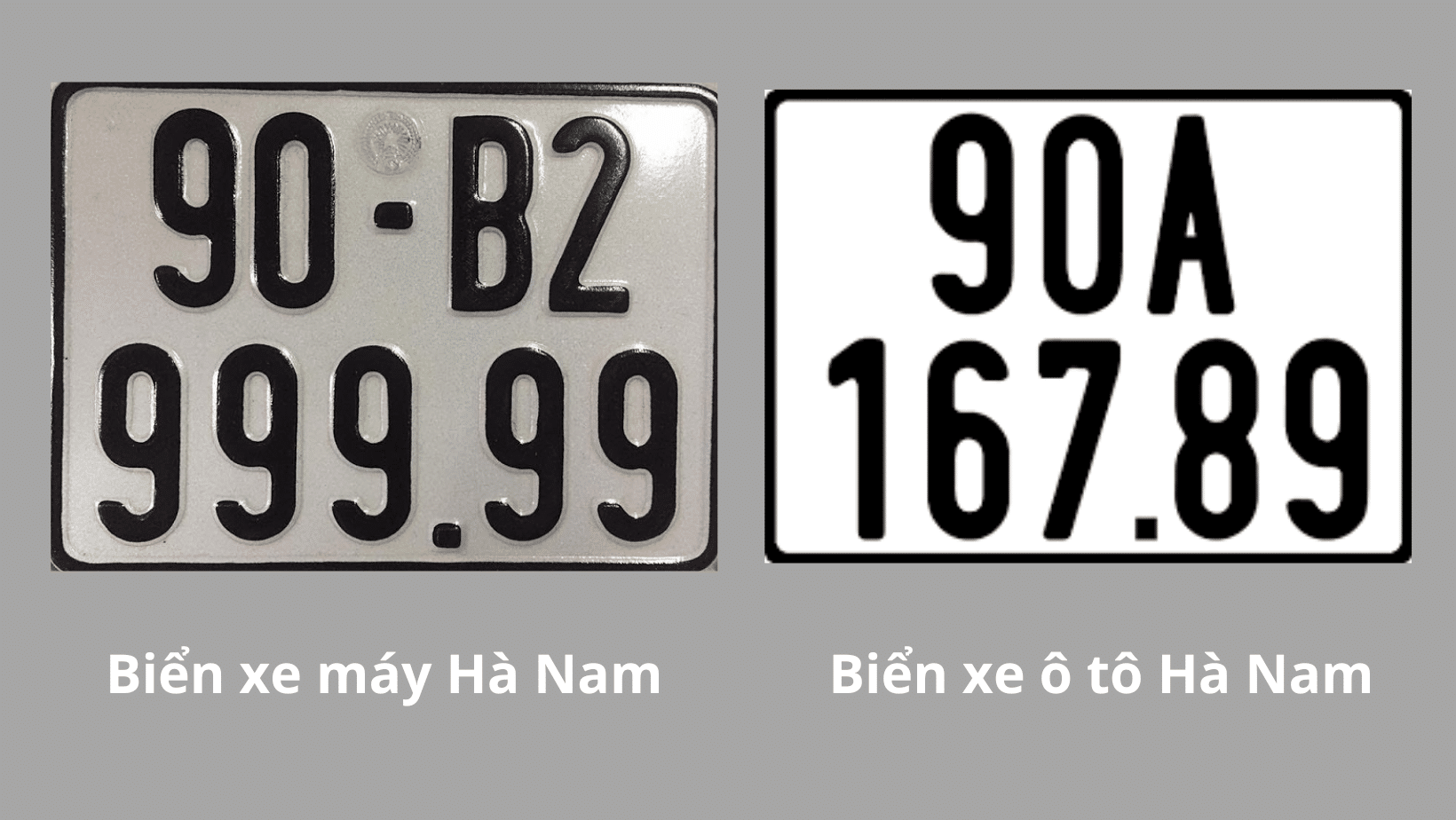 Biển số Hà Nam - Biển số 90 tỉnh nào?  90 ở đâu?