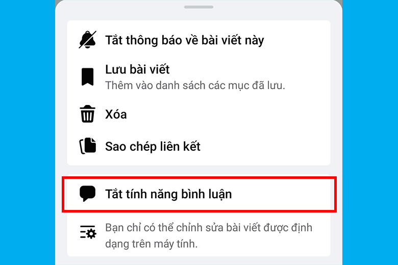 4 Cách tắt bình luận trên Facebook cá nhân và ẩn ID nhanh nhất