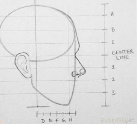 Cách vẽ góc xiên đẹp 11