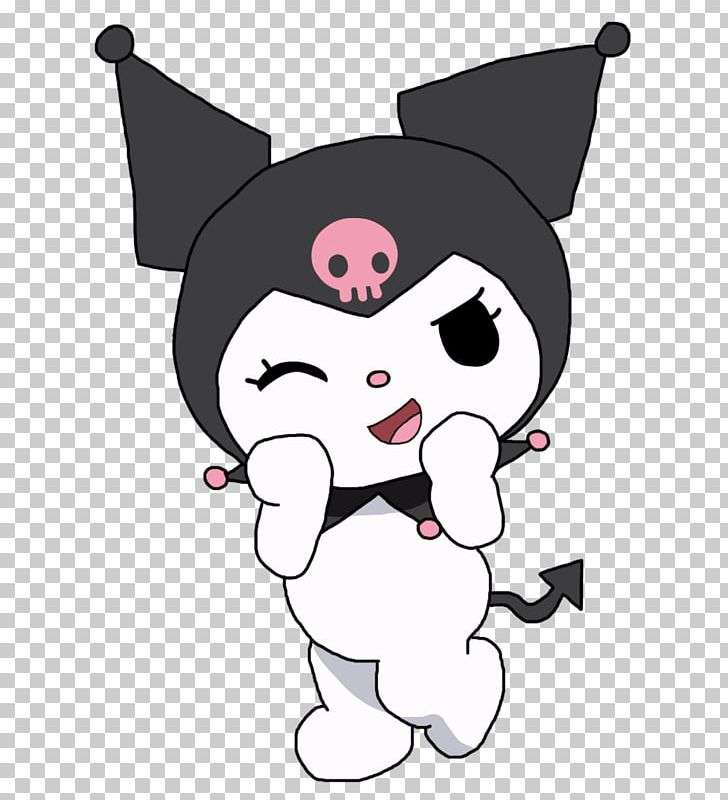 Cách vẽ Kuromi 11