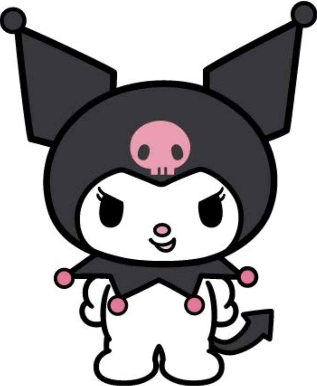 cách vẽ kuromi 6