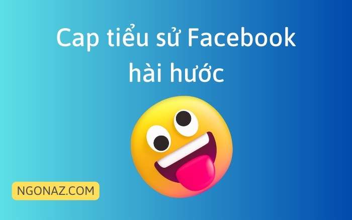 Cap tiểu sử Facebook hài hước