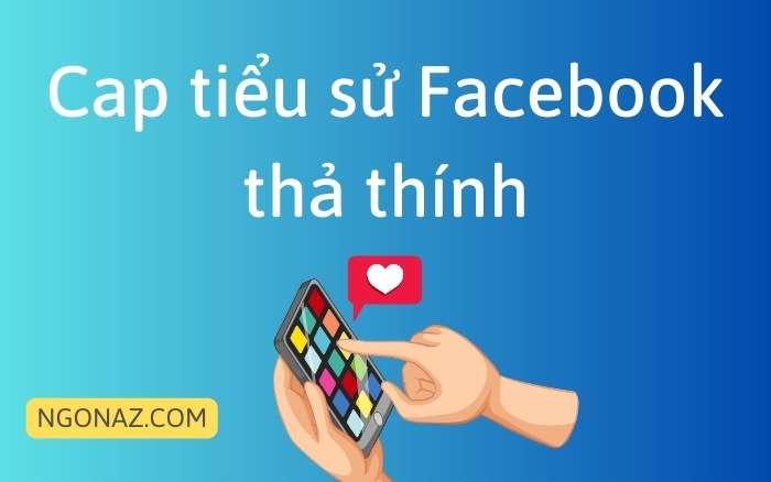 Cap tiểu sử Facebook thả thính