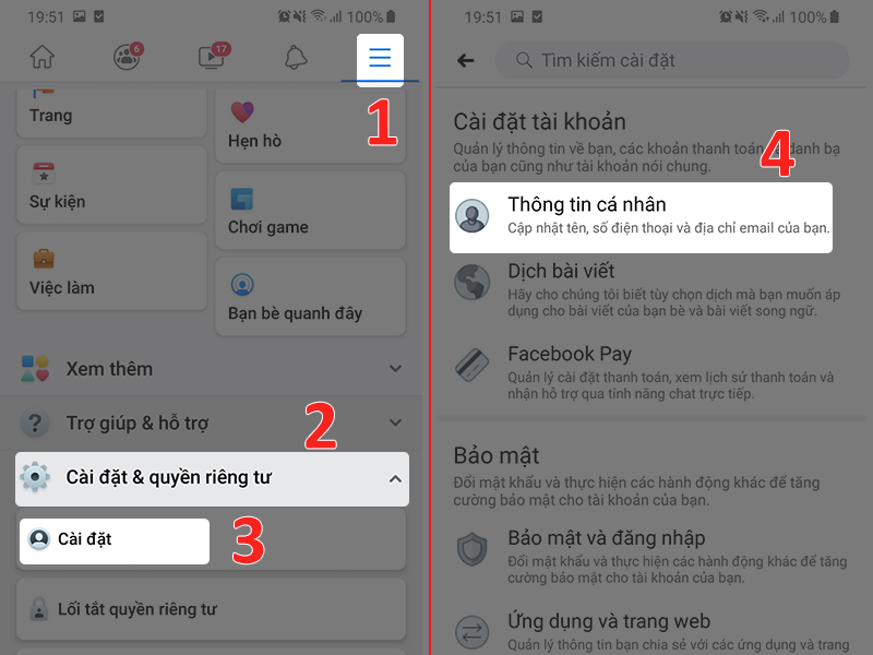 Hướng dẫn đổi tên Facebook không cần 60 ngày trên điện thoại - Thegioididong.com