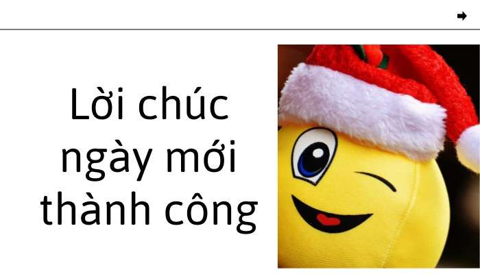 Lời chúc ngày mới thành công