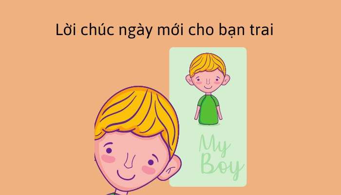 Lời chúc ngày mới cho bạn trai