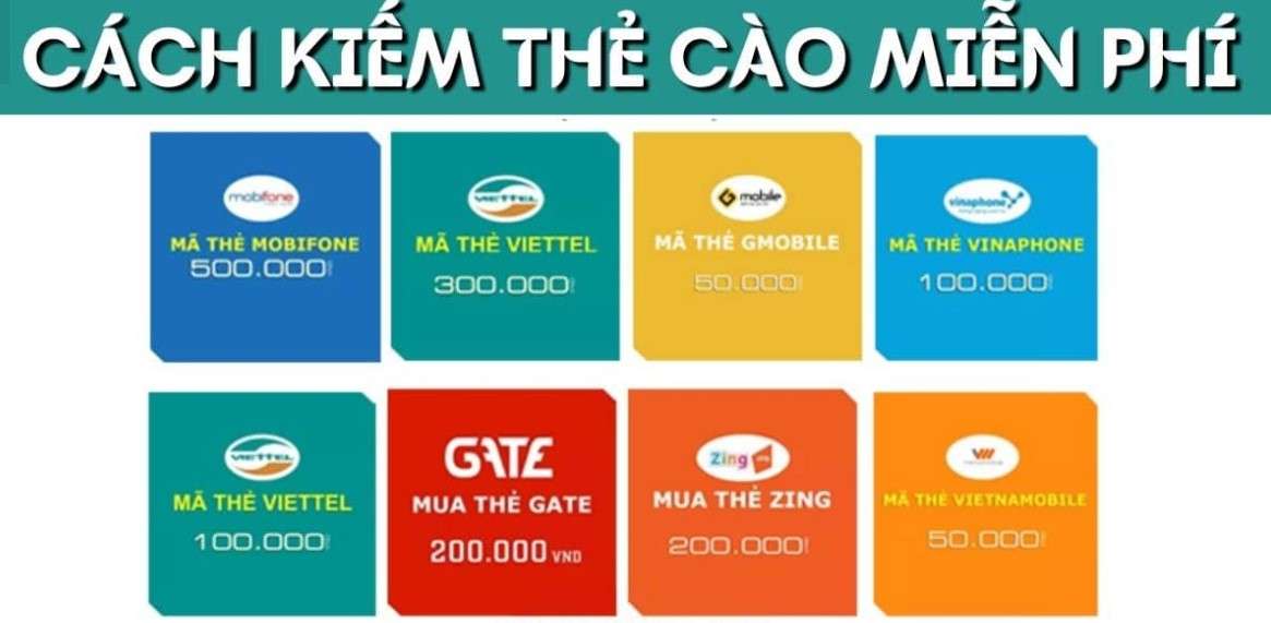 Thẻ Cào Miễn Phí 2023, Thẻ Cào Miễn Phí Hôm Nay 5