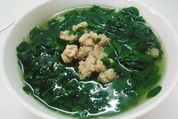 Thịt bò rau bina 1