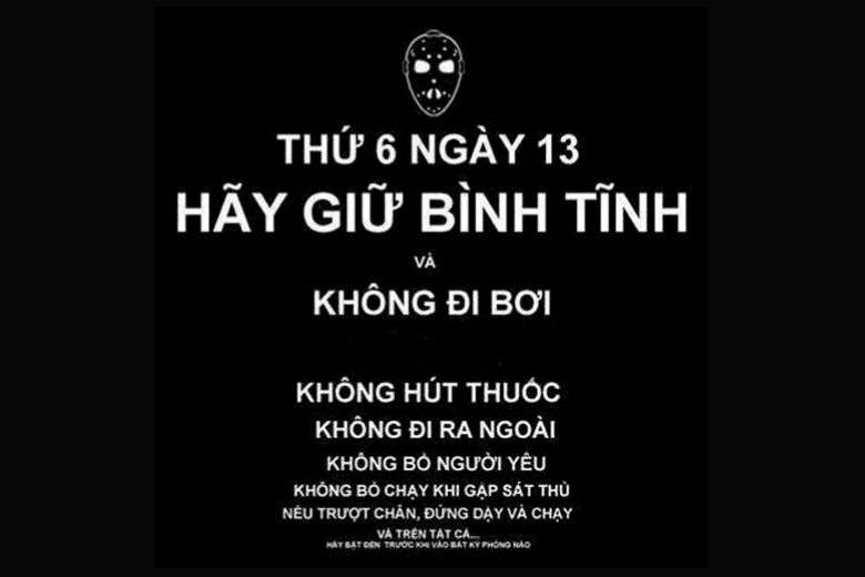 Những câu chuyện hài hước về thứ Sáu ngày 13