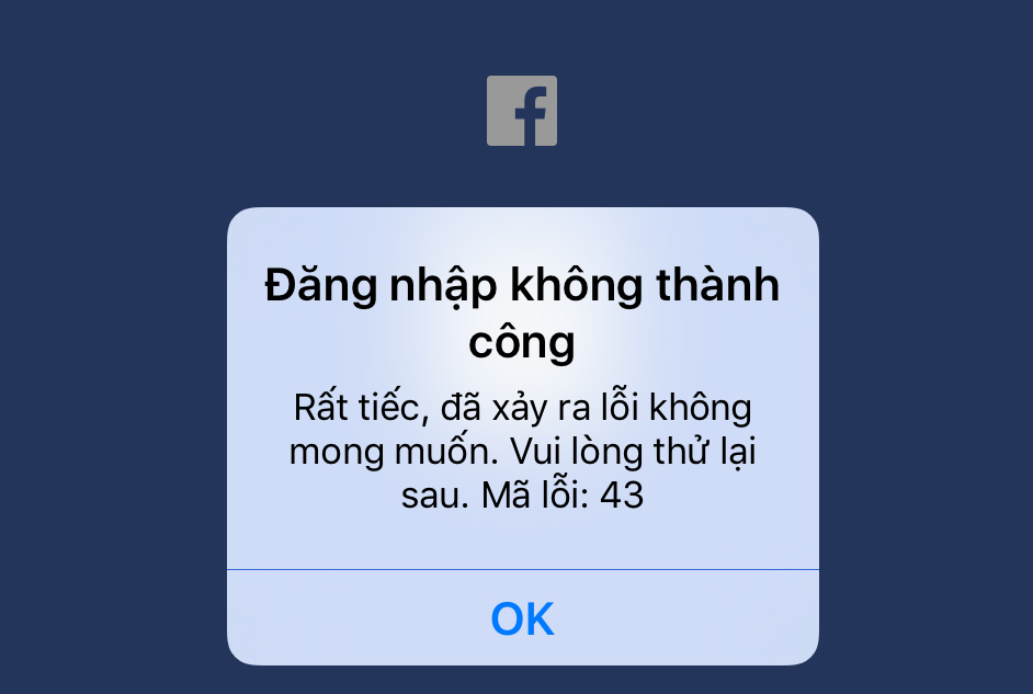 Cách khắc phục lỗi đăng nhập Facebook hiệu quả