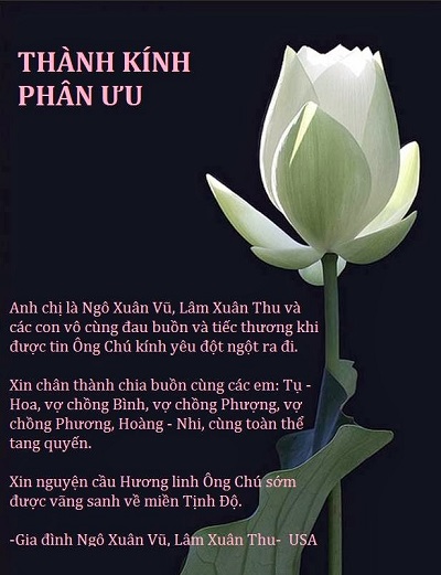 Lời chia buồn tang lễ thể hiện sự đồng cảm và tình cảm chân thành