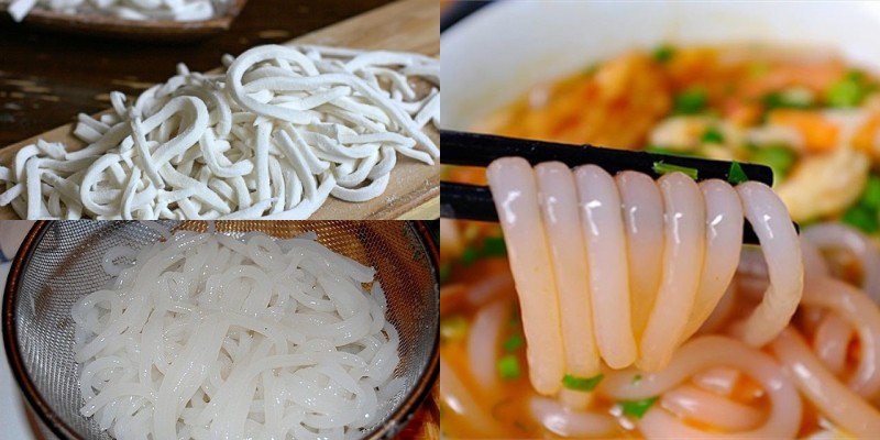 Phân biệt các loại sợi bánh canh