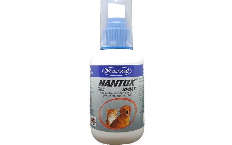 Hantox Spray, phương pháp điều trị tối ưu cho ve chó