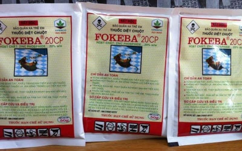 Thuốc diệt chuột Fokeba 20