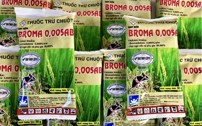 Thuốc diệt chuột sinh học Broma 0.005 ab