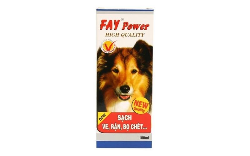 Thuốc xịt trị bọ chét và ve Fay Power