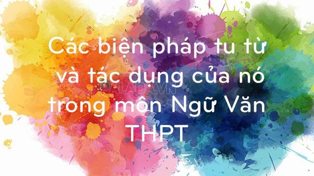 Biện pháp tu từ là gì?