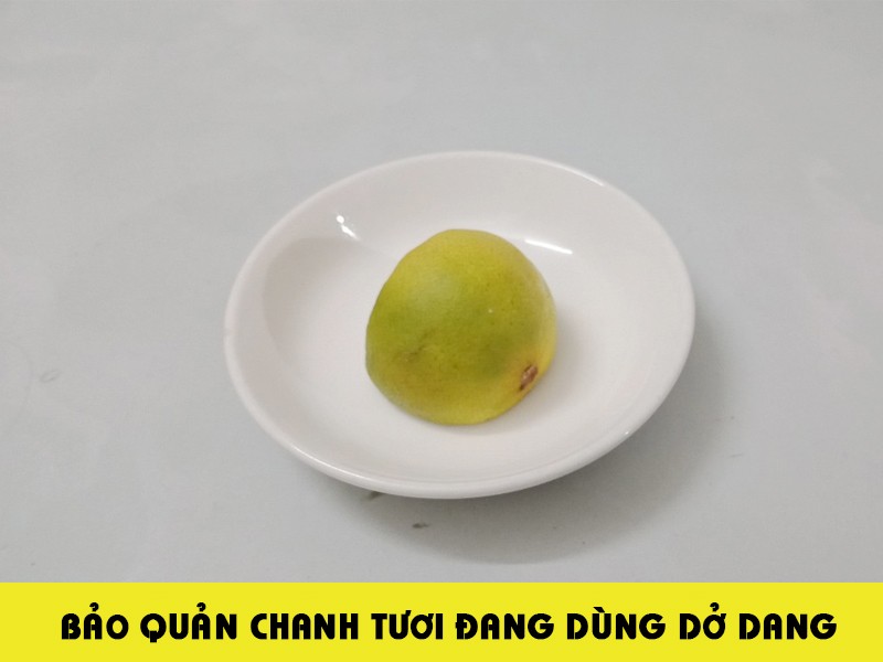 Cách bảo quản chanh tươi 4