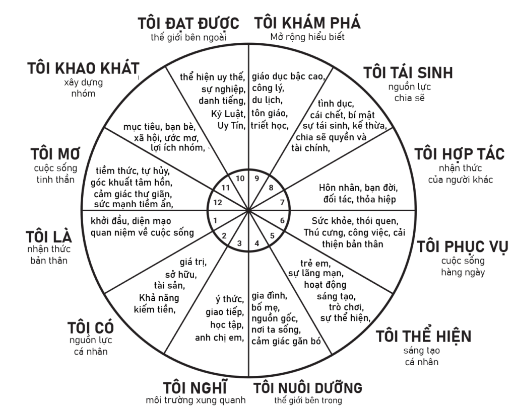 Cách đọc biểu đồ sao 5