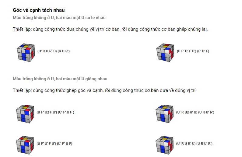 cách giải rubik 18