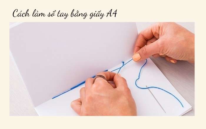 Cách làm sổ tay từ giấy A4