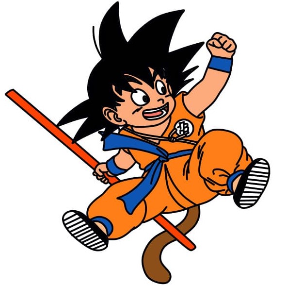 Cách vẽ Goku 19