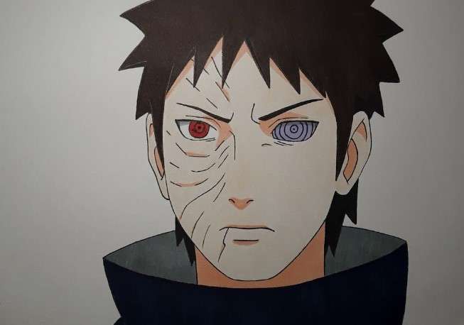 Cách vẽ Obito 6