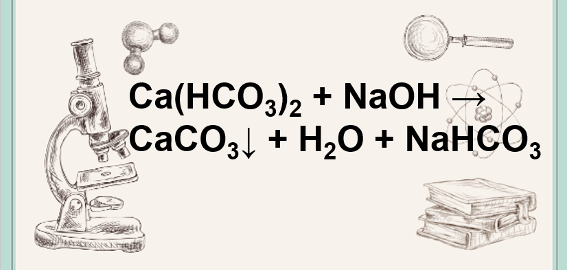 Phản ứng hóa học của Ca(OH)2 với NaHCO3