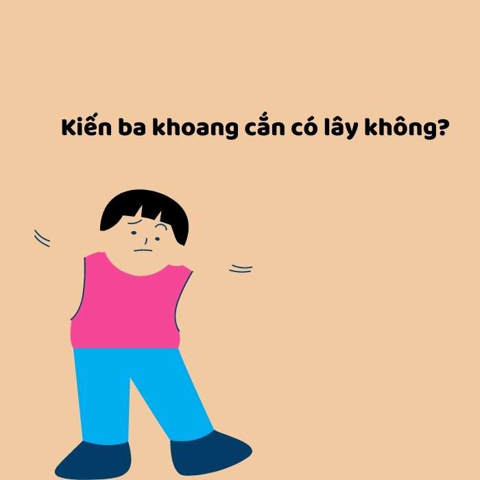 Vết cắn của kiến ​​ba ngăn có lây không?