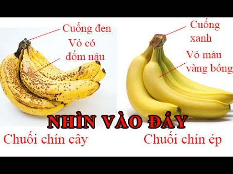 Mẹo chọn chuối chín hoàn hảo 1