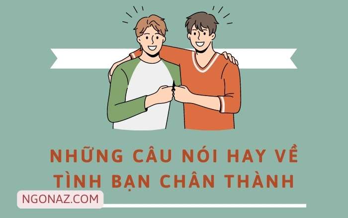 Những câu nói hay về tình bạn chân thành