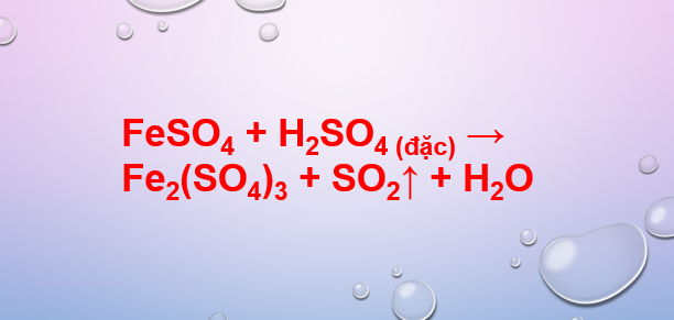 Cân bằng phản ứng FeSO4 + KMnO4 + H2SO4 → Fe2(SO4)3 + MnSO4 + K2SO4 + H2O