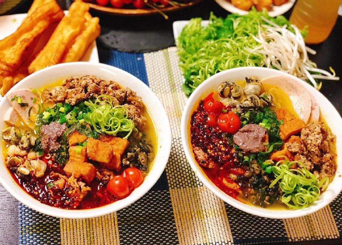 Bún riêu cua - Tinh hoa ẩm thực Hà Nội - Ẩm thực Hà Nội