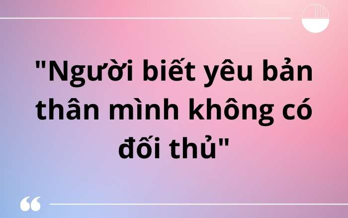 STT yêu bản thân hài hước