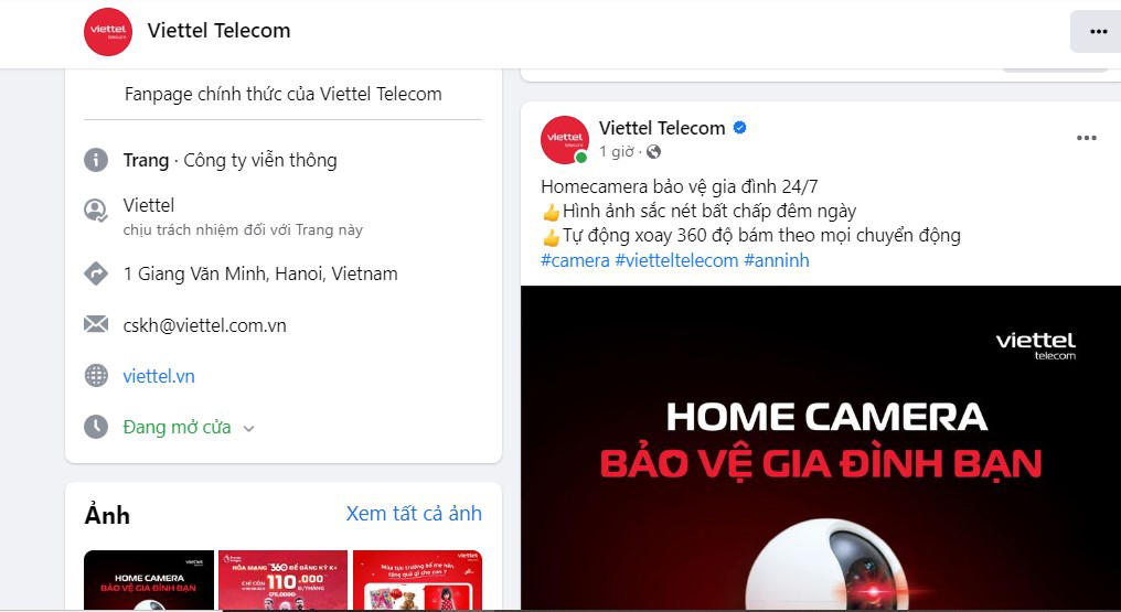 Tổng đài Internet Viettel 5