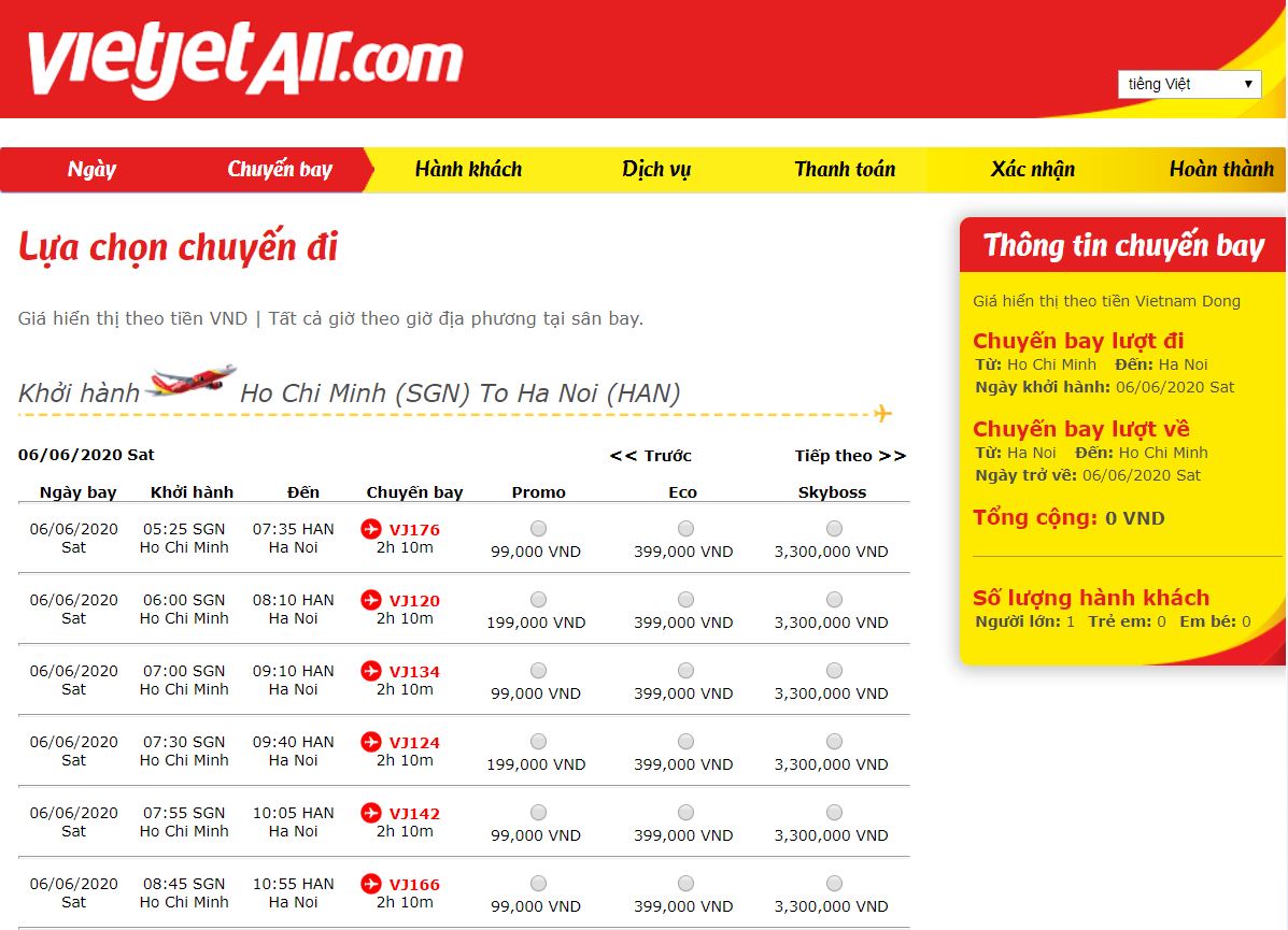 Tổng đài VietJet 4