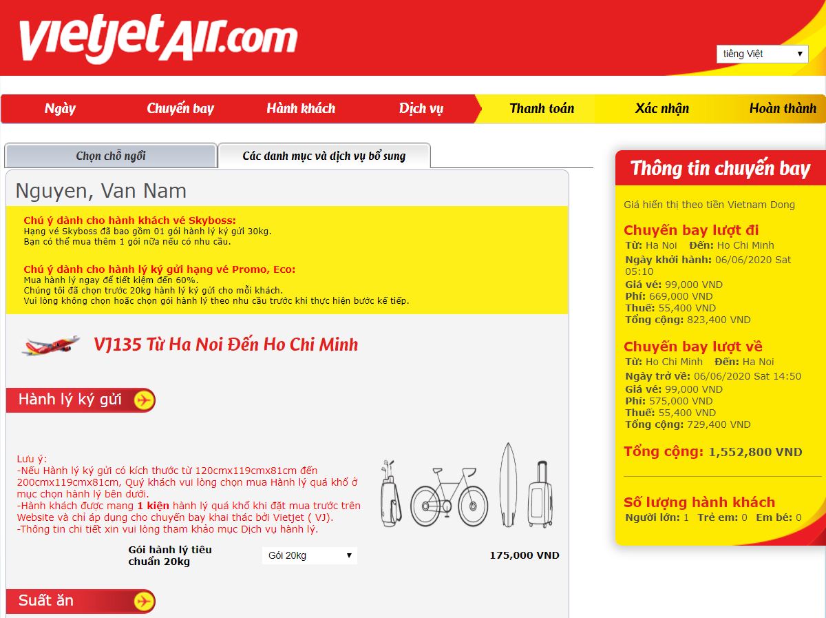 Tổng đài VietJet 7