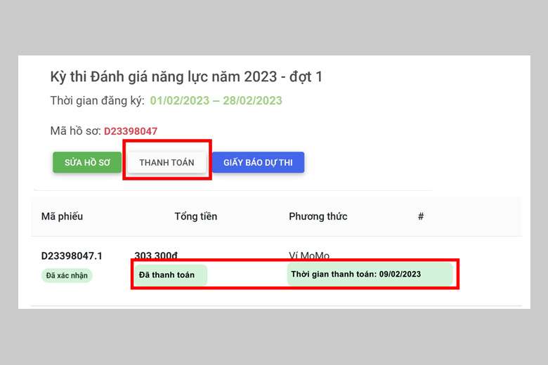 Cách đăng ký thi đánh giá năng lực 16