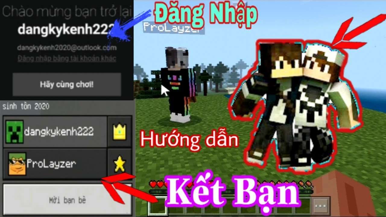 Cách kết bạn trong Minecraft 4